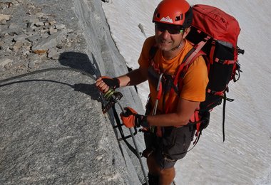 Mit der Scott Spur LS beim Abstieg auf das Trippkees (Foto: Ronald Plasser)