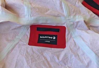 Die Nähte der Hillclimb Jacke sind alle gut verklebt.