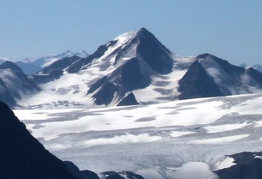 Blick in Richtung Gepatschferner
