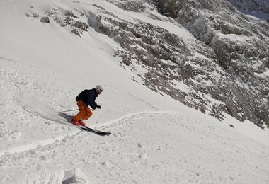 Guter Halt ermöglicht leichtes Skifahren