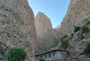 Klettern in Taghia Marokko