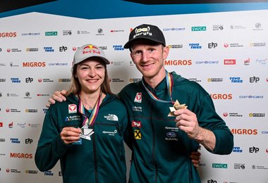 Jakob Schubert holt im Olympia Format Gold und Jesica Pilz Silber  (c) IFSCbLena Drapella.JPG