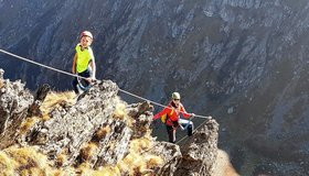 Murmel Steig Klettersteig Falkert