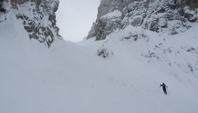 Skitour Sella Nabois via Westschlucht