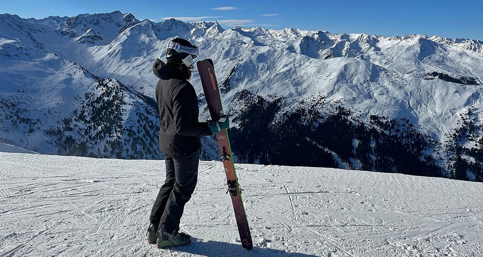 Unterwegs mit dem Elan Ripstick Tour 94 In den Stubaier Alpen 