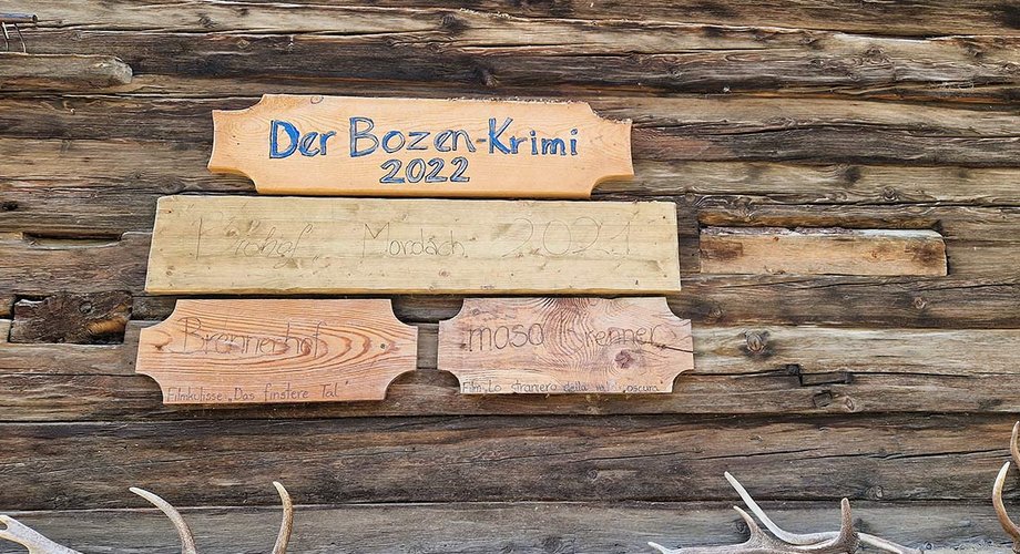 Erinnerung an die Filmkulissen