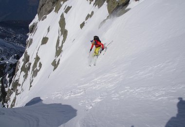 Erstbefahrung Vordere Verdinser Plattenspitze direkte Westwand (c) Stefan Grüner/Daniel Ladurner