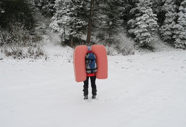 Der ABS-Rucksack funktioniert auch noch nach 6 Jahren fehlerfrei.