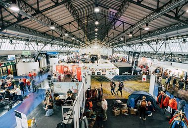 Immer sehr viiel Betrieb in der Alpinmesse-Messehalle