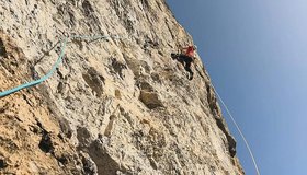 Im steilen Mittelteil - Walzer zum Himmel, Geierwand