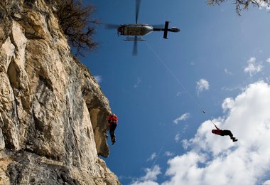 Bergung aus der Wand_FotoAlpinpolizei/BMI