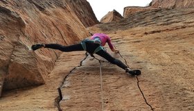 Klettern im Klettergebiet Los Naranjos - Teneriffa