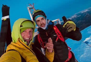 Auf dem Gipfel des Hohen Göll - Now or Never an der Göll Ostwand