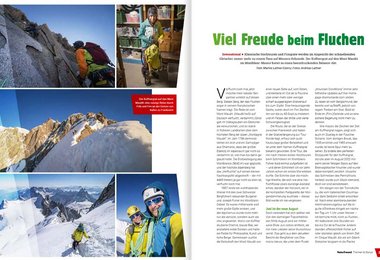 Viel Freude beim Fluchen: Klassische Hochtouren und Firngrate