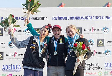 IFSC Boulder Worldcup Baku/Aserbaijan 2014. (Foto: Heiko Wilhelm)