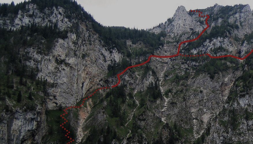 Der Alpenvereinssteig