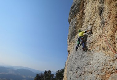 Klettern auf der Hohen Wand