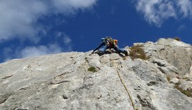 Andreas Jentzsch in der Route Putzdi