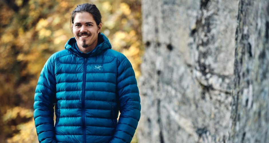 Professional climber Alex Luger, Photo: Paolo Sartori