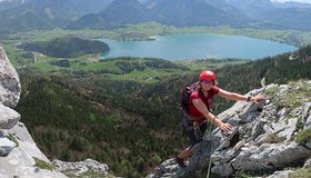 Am letzten Standplatz des Sommeraustein Südostgrates 