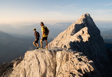 Bei der Watzmannüberschreitung; Foto: Silvan Metz