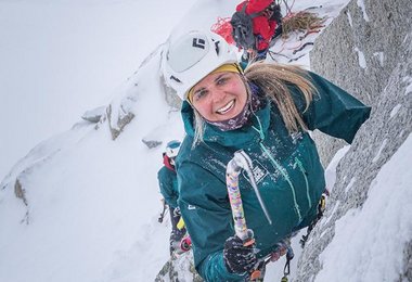 Der Naturfreunde Alpinkader 4.0 beim Mixedklettern in Chamonix