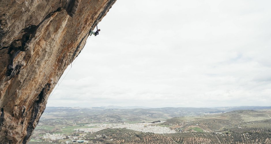 Angy Eiter in "La Planta de Shiva" 9b  (c) Elias Holzknecht/Red Bull Contentpool