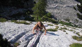 Klettern an den Aurachkarplatten