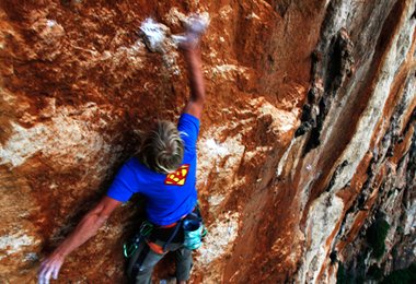 "Superman", 7c+/8a, Never sleeping wall