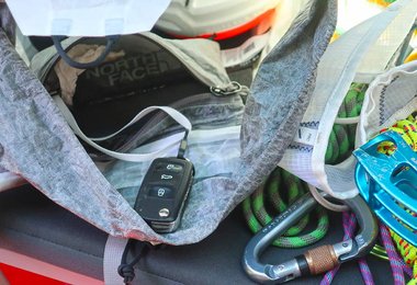 Das große Innenfach des Alpha SL 30 Rucksack