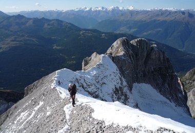 Nach der Cima Sassara, 