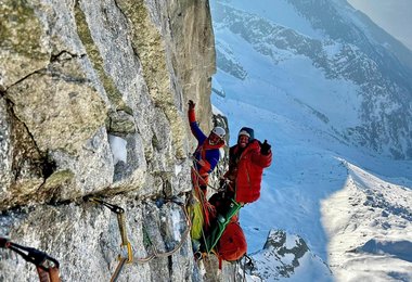  «Luce e Tenebre – Licht und Dunkelheit» - Punta Pioda Nordwand (c) Archiv Schäli/Sala/Schüpbach