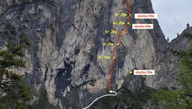 Wandilb Apostel mit Route