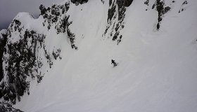 Abfahrt durch die Hochstuhl - Johannisrinne