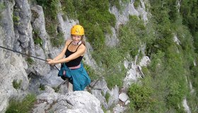 Am Ende der langen Querung