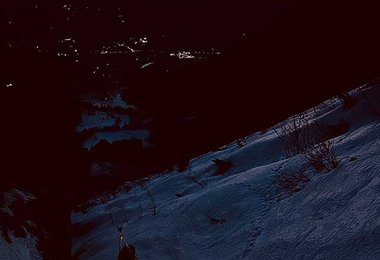 Beim direkten Zustieg zur Göll Ostwand