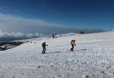 Aufstieg auf der Piste ist in Italien verboten