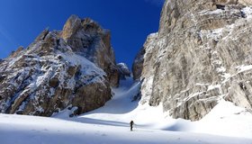 Cima Tosa Eisrinne - Canalone Neri