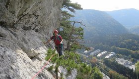 3. Seillänge Wilder Südgrat