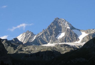Der Stüdlgrat an dem das Glockner-Drama im Jänner 2025 passierte.