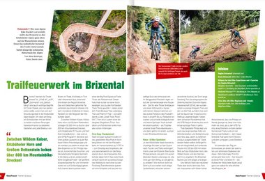 Trailfeuerwerk im Brixental