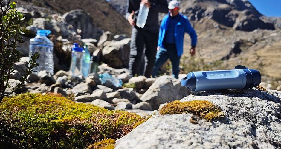 Der Lifestraw Peak Series Solo Wasserfilter