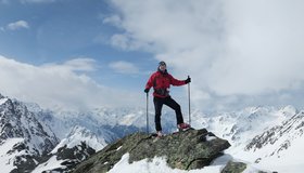 Auf dem Gipfel hat man ein herrliches Panorama.