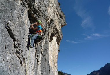 Klettern auf der Kampermauer