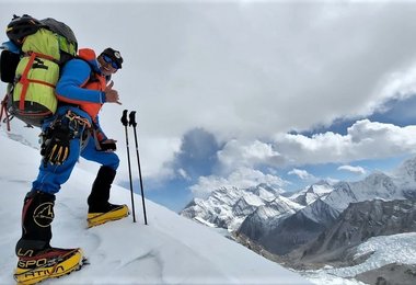 Karl Egloff am Makalu (c) Karl Egloff