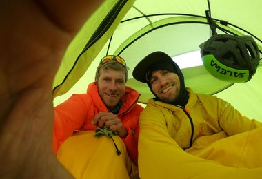 Simon Messner und Martin Sieberer_Erstbesteigung Yernamandu Kangri (c) Simon Messner