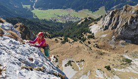 Der Ausstieg aus der "Linie 2005" an der Zwerchwand.