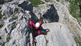 Birgit Auer im Marterl Einstieg