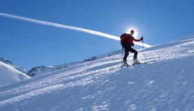 Der Steilhang unterhalb der Lasörlinghütte