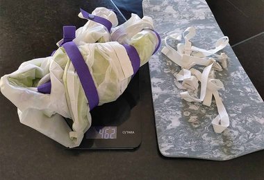 Das Gewicht des DB Weigh Lighter 25 L Rucksack ist sehr gut!